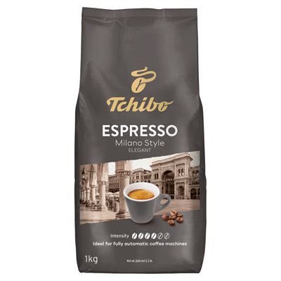 Tchibo Espresso Milano Style Elegant szemes, pörkölt kávé 1 kg