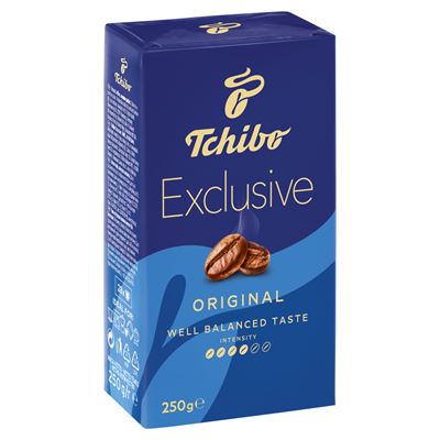 Tchibo Exclusive Original Őrölt, Pörkölt Kávé 250 g