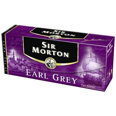 SIR MORTON Earl Grey Fekete Tea Keverék Bergamott Ízesítéssel 20 filter 12 x 30 g