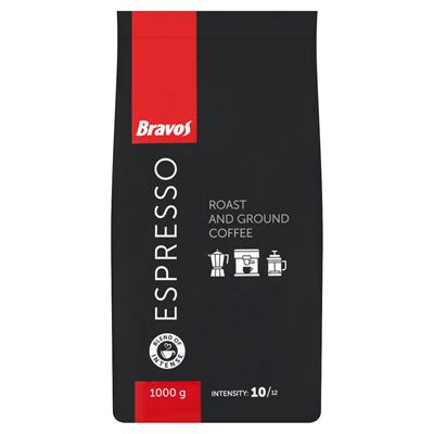 Bravos Classic Espresso Őrölt, Pörkölt Kávé 1 kg