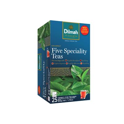 Dilmah Single Region Selection fekete tea válogatás 25 filter 50 g