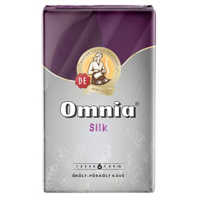 Douwe Egberts Omnia Silk Őrölt Pörkölt Kávé 1 kg