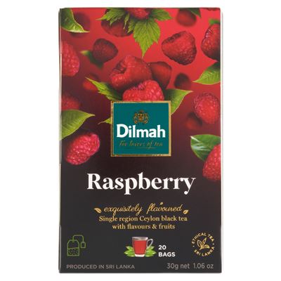 Dilmah filteres fekete tea málna aromával 20 filter 30 g