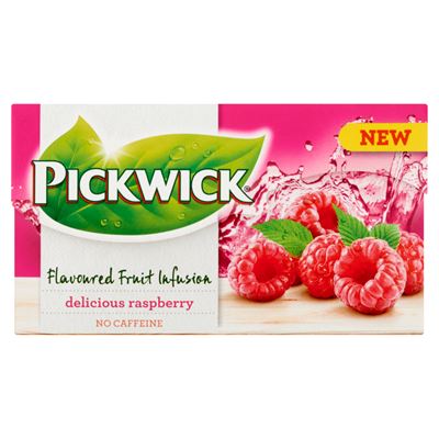 PICKWICK gyümölcstea málna ízzel 20 filter 40 g