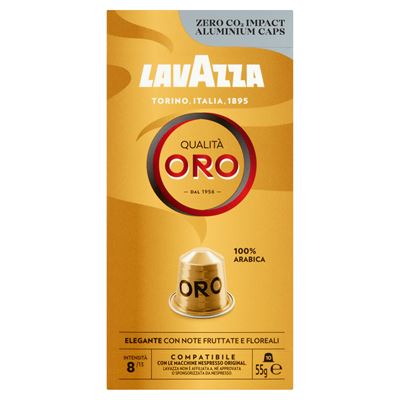 LAVAZZA Qualità Oro őrölt pörkölt kávé kapszula 10 db 55 g