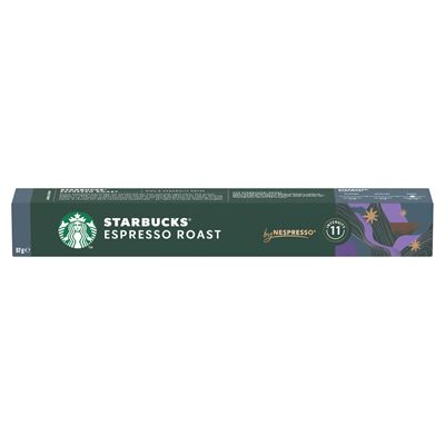 STARBUCKS by Nespresso Espresso Roast őrölt pörkölt kávé 10 kapszula 57 g