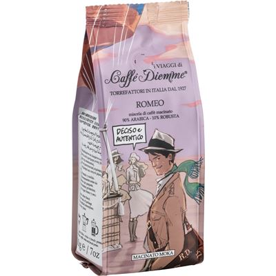 CAFFÉ DIEMME Caffè Diemme Romeo Espresso őrölt kávé 200 g