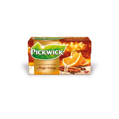 PICKWICK Magic Orange gyümölcstea a narancs, a fahéj és a szegfűszeg ízével 20 filter 35 g