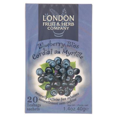 London Fruit & Herb Áfonya 20 Filter 40 g