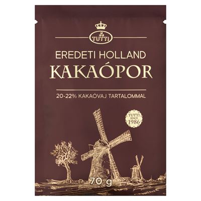 Tutti Holland Eredeti Kakaópor 20-22% 70 g