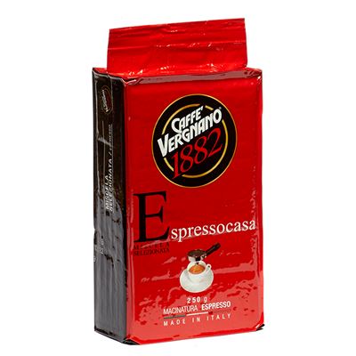 CAFFE VERGNANO Espressocasa pörkölt őrölt kávékeverék 250 g