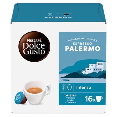 Dolce Gusto NESCAFÉ Espresso Palermo kávékapszula 16 x 7 (112 g)