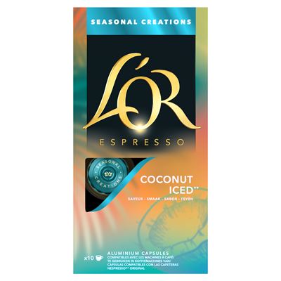 L'OR Nespresso Kompatibilis Coconut Iced Kókuszos kapszula 10 x 5,2 g