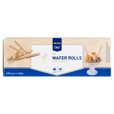 METRO Chef Fagylalt Roletti 200 x 3,1 g