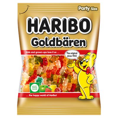 HARIBO Goldbären gyümölcsízű gumicukorka 1 kg