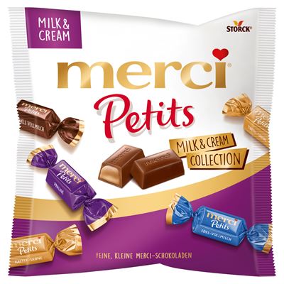 merci Petits Milk&Cream Tejszínes Csokoládé Különlegesség 125 g