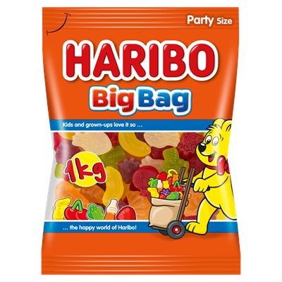 HARIBO Tropi Frutti gyümölcsízű gumicukorka 1000 g