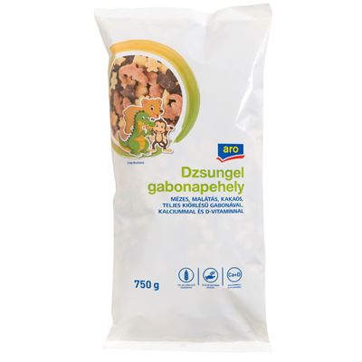 aro Teljeskiörlésű Dzsungel Gabonapehely 750 g