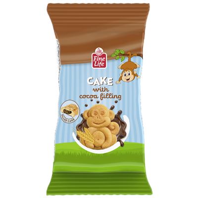 Fine Life Monkey Süti Kakaós Töltelékkel 30 g