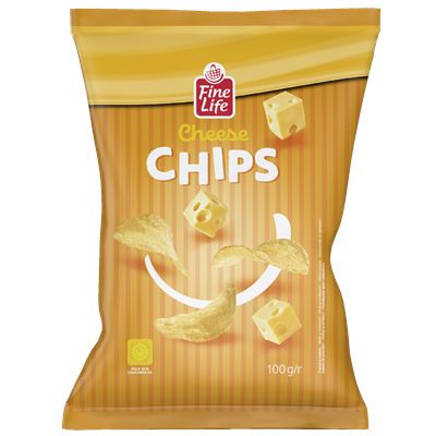 Fine Life Chips Sajtos 100 g