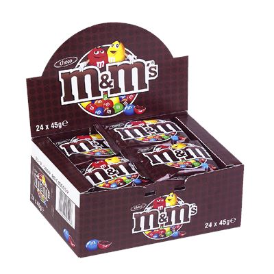 M&M'S tejcsokoládés drazsé cukorbevonattal 24 x 45 g