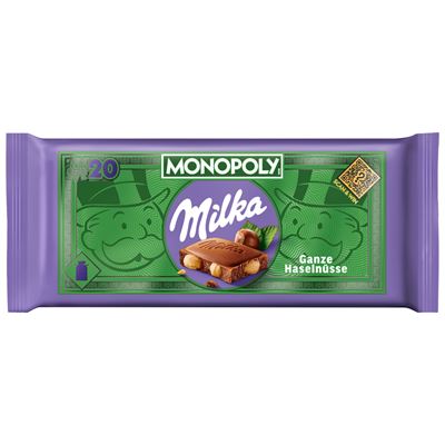 Milka Egészmogyorós tejcsokoládé 95 g