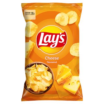 Lay's sajtos ízű burgonyachips 130 g