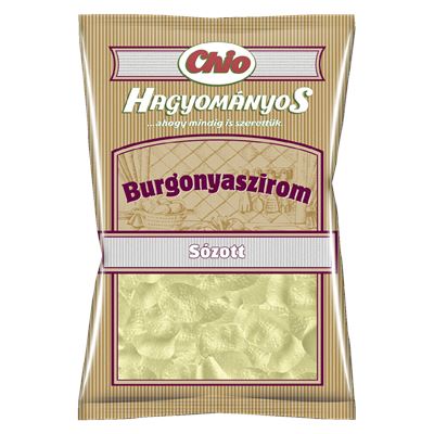 CHIO Snacks Sózott Burgonyaszirom 15 x 40 g