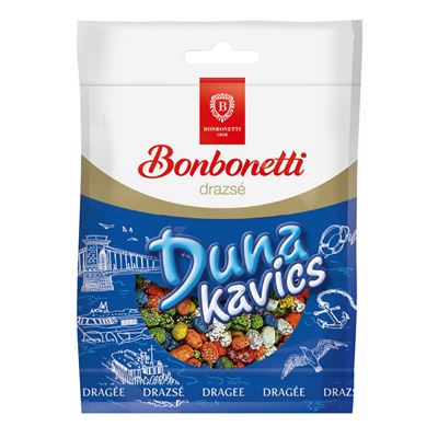 Bonbonetti Dunakavics Pörkölt Földimogyorós Cukordrazsé 5 x 70 g