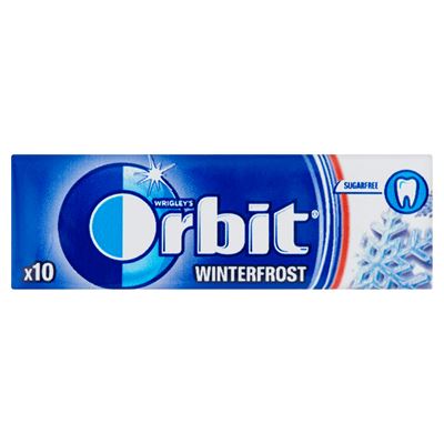 Orbit Winterfrost menta- és mentolízű rágógumi 30 x 14 g