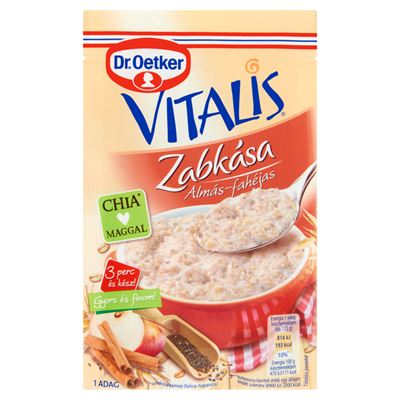 Dr. Oetker Vitalis almás-fahéjas zabkása alappor 48 g