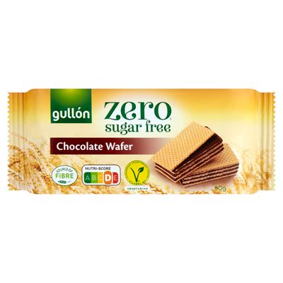 Gullón DietNature Cukormentes Kakaós Ízesítésű Krémmel Töltött Nápolyi Édesítőszerrel 60 g