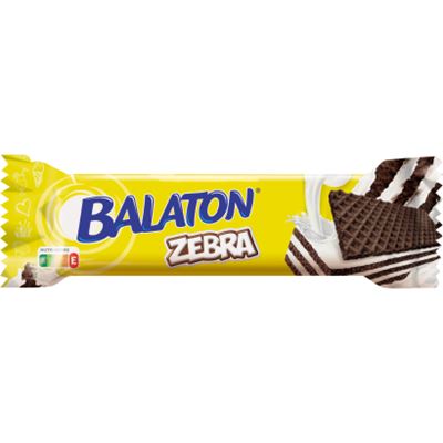 BALATON Zebra kakaós ostya tejes krémmel töltve 30 g