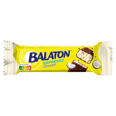 BALATON Expressz tejcsokoládéval mártott kókuszos szelet 35 g
