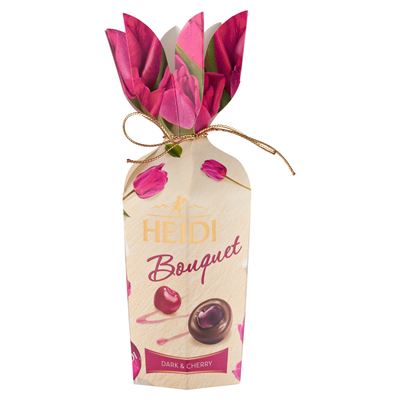 Heidi Bouquet étcsokoládé praliné kakaókrémmel töltve kandírozott cseresznyével 120 g