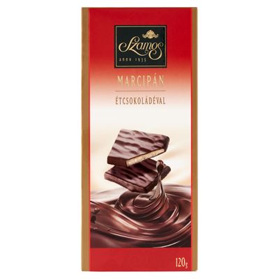 Szamos marcipán étcsokoládéval 120 g