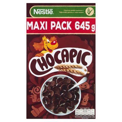 CHOCAPIC csokiízű, ropogós gabonapehely vitaminokkal és ásványi anyagokkal 645 g