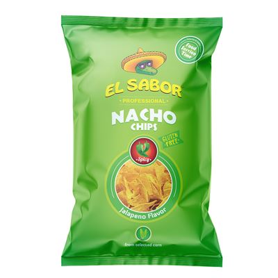 El Sabor Nacho Jalapeno Chips 425 g
