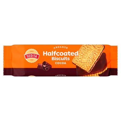 Andante félig mártott keksz kakaós bevonatban 100 g