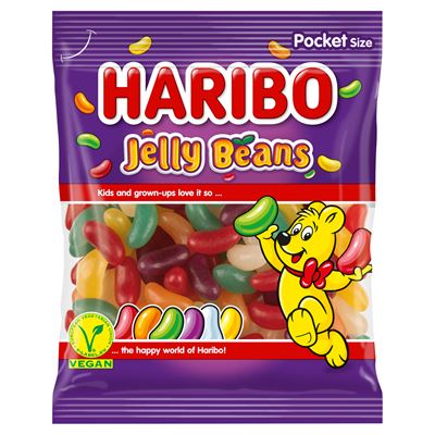HARIBO Jelly Beans zselés cukordrazsé 80 g