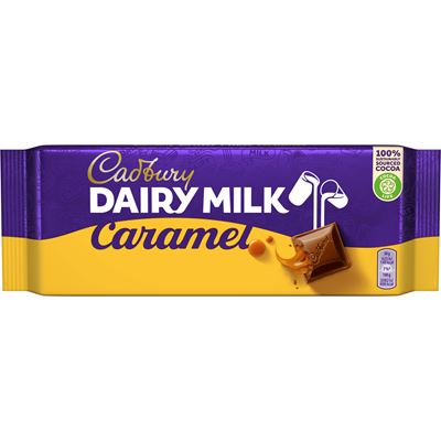 Cadbury családi tejcsokoládé karamellel töltve 180 g