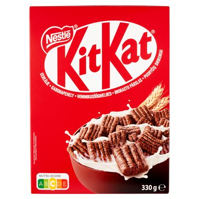 Nestlé Kit-Kat kakaós ízű ropogós gabonapehely tejcsokoládéval 330 g