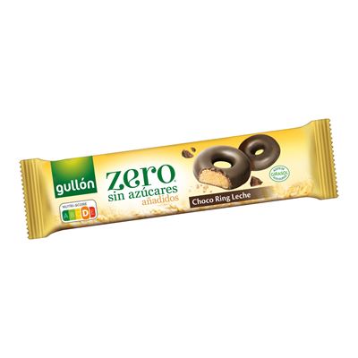 Gullón tejcsokoládéval bevont keksz édesítőszerrel 128 g