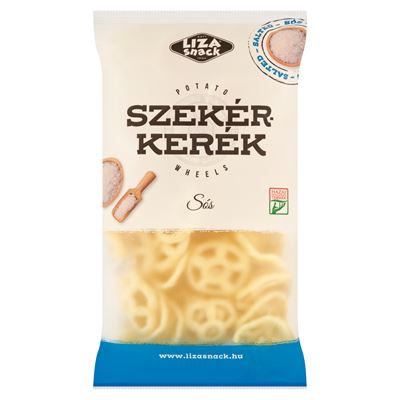 LIZA SNACK Szekérkerék sós burgonyasnack 40 g