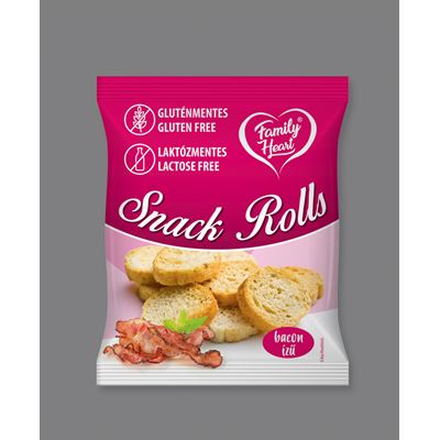 Family Heart Snack Rolls Baconos 40 g