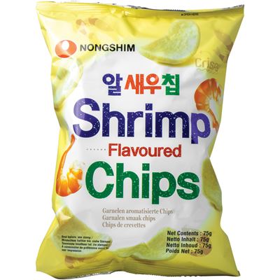 NONG SHIM Garnéla Ízű Chips 75 g