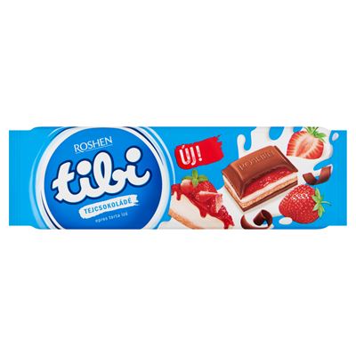 Tibi epres torta ízű tejcsokoládé 275 g