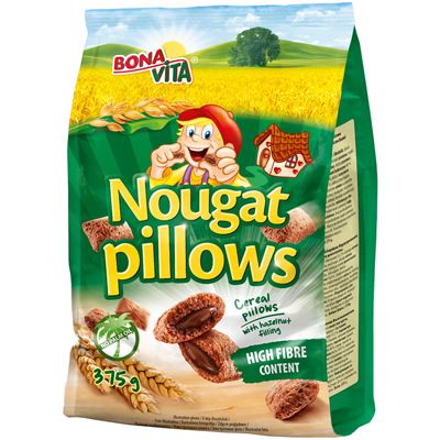 BONA VITA bonavita töltött párnák mogyorókrémmel 375 g