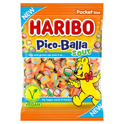 HARIBO Pico Balla Savanyú Gumicukor 80 g