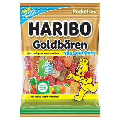 HARIBO Goldbären Savanyú Gumicukor 80 g